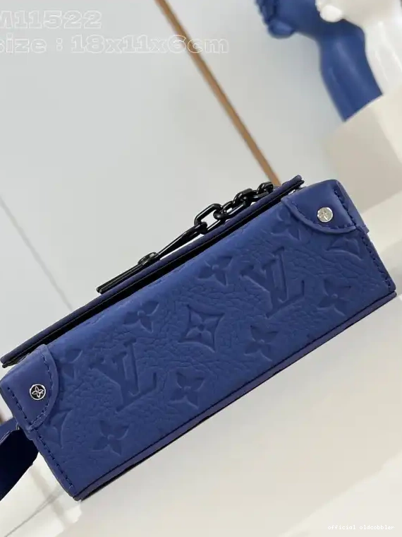Official oldcobbler LOUIS Wearable Wallet-18*11*6.5CM Steamer VUITTON 0526